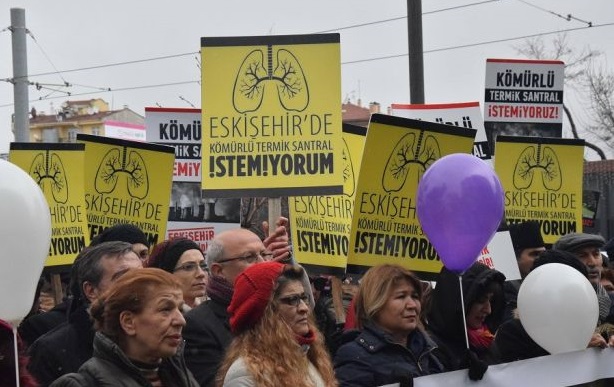 Eskişehir'de ‘Termik santrale hayır’ mitingi Afrin bahanesiyle yasaklandı!
