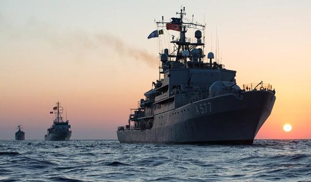 Türk donanmasıyla Rumlar arasında 'gaz dalaşı'