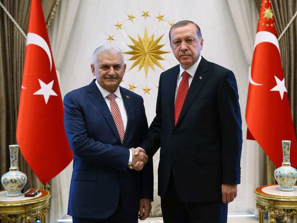 Erdoğan-Yıldırım görüşmesi başladı
