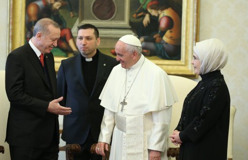 Erdoğan Papa'yla görüştü: Vatikan'dan açıklama