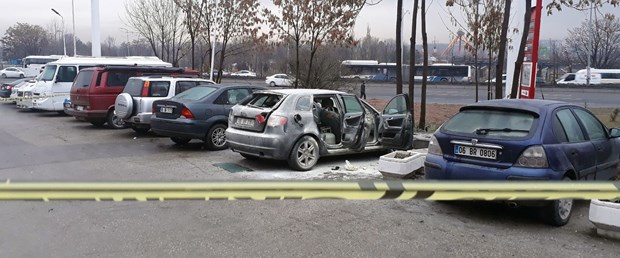 Otomobildeki mutfak tüpü patladı: 1 yaralı