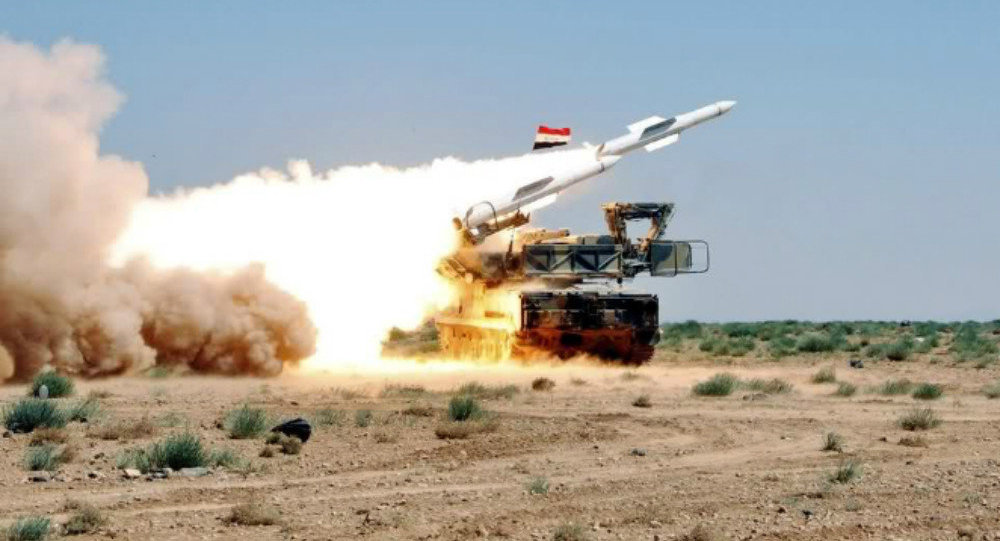 Suriye ordusu İsrail uçaklarına müdahale etti