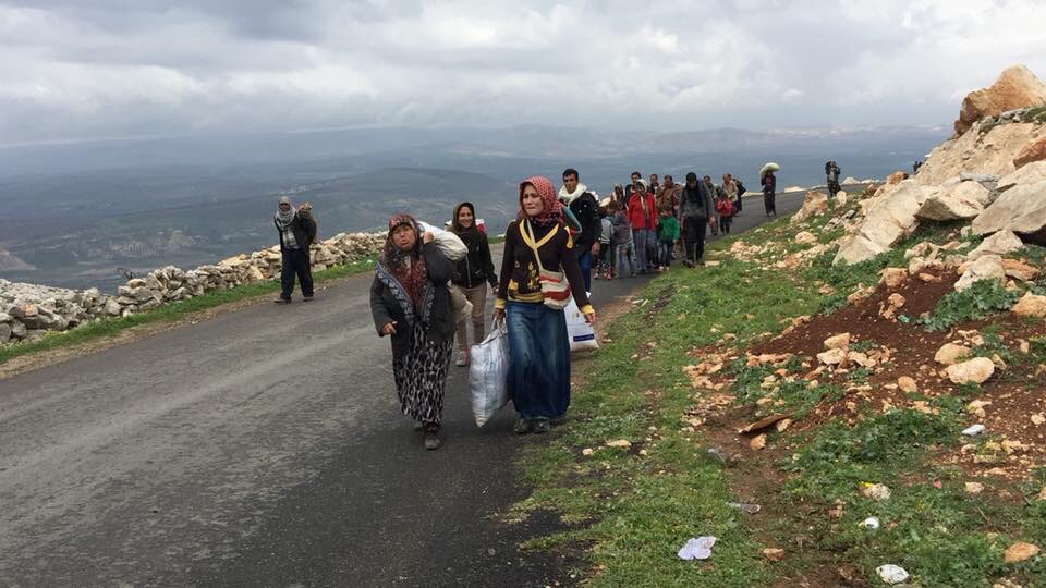 BM: 48 bin kişi Afrin'den ayrıldı