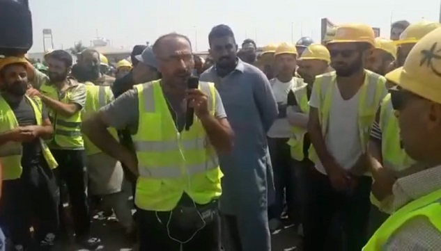 Türkiyeli işçilerin Arabistan'daki büyük grevi sürüyor