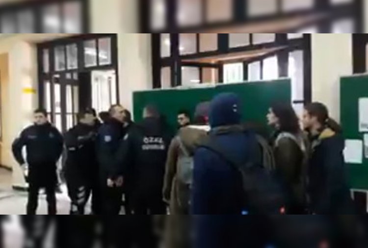İstanbul Üniversitesi'nde polis saldırısı