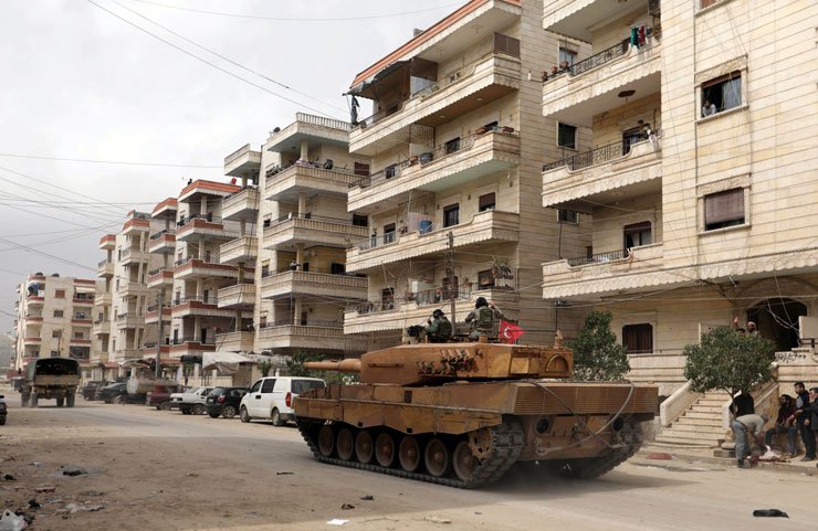 Afrin'de 1 asker hayatını kaybetti, 3 asker yaralı