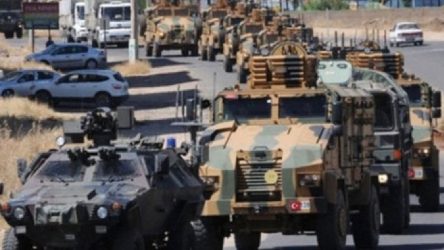 Türkiye'den Suriye'ye askeri sevkiyat
