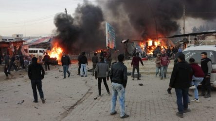 Azez'de patlama: 7 ölü