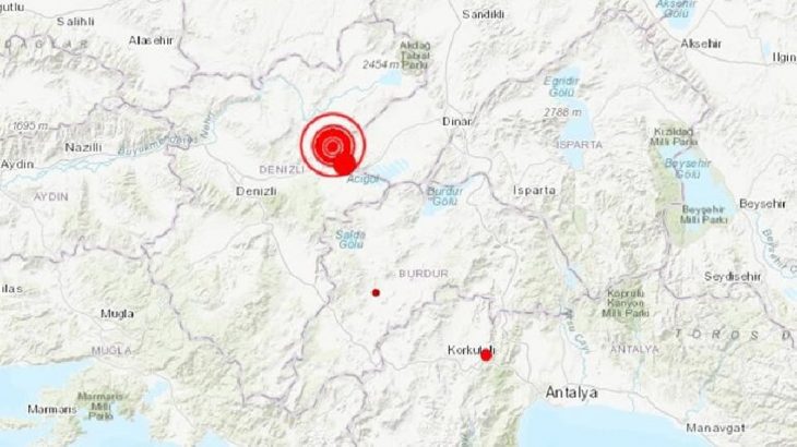 Denizli 3.6'yla sarsıldı