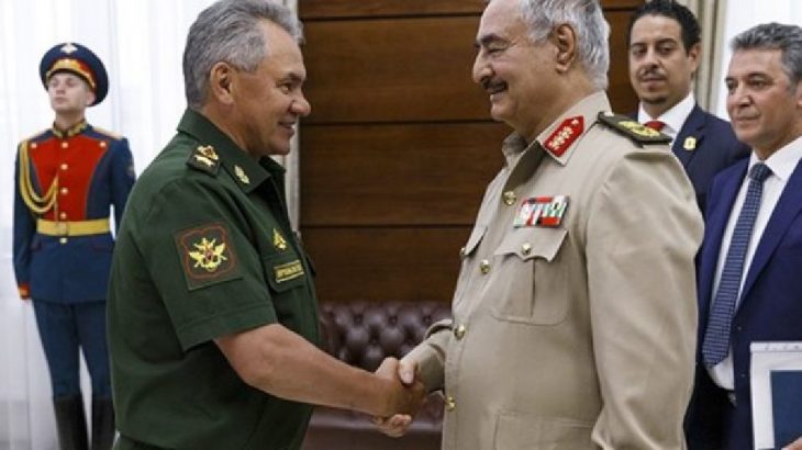 Hafter anlaşmayı imzalamadan Moskova'dan ayrıldı