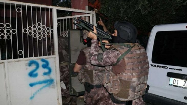 Adana'da sabaha karşı IŞİD operasyonları: Çok sayıda gözaltı