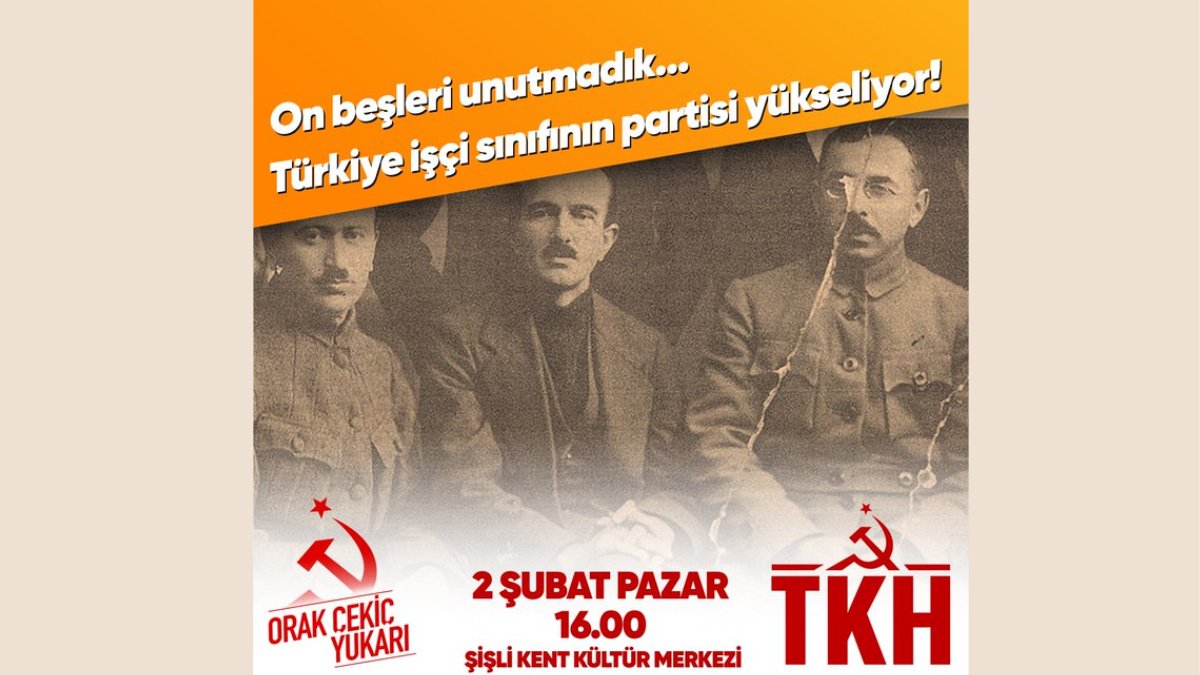 Komünistler 2 Şubat'ta yeni bir mücadele dönemini başlatıyor