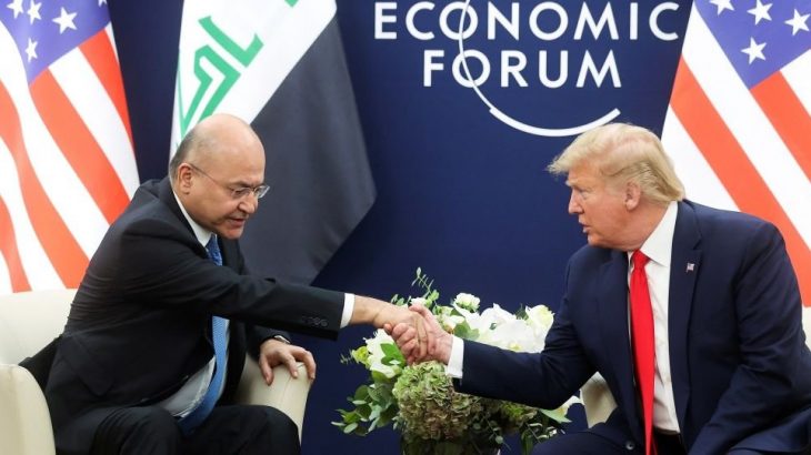 Salih ve Trump ‘yabancı güçlerin varlığını’ görüştü