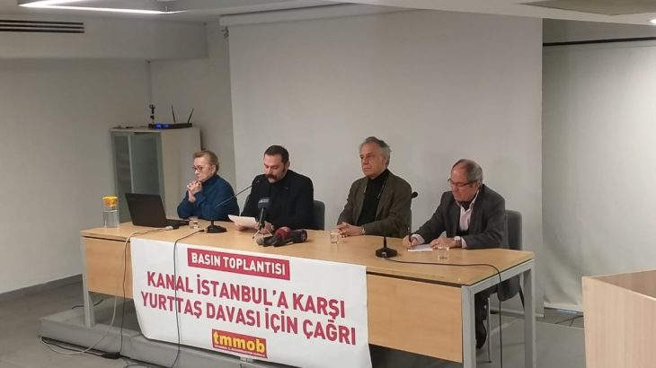 TMMOB'dan 'Kanal İstanbul' için dava çağrısı