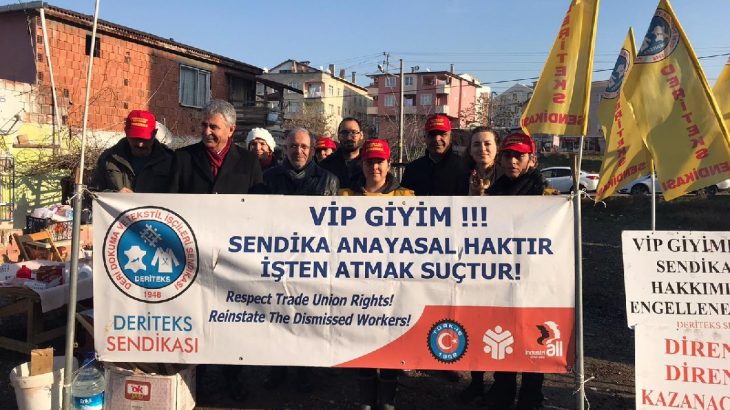 VİP Tekstil işçileri 58 gündür direnişte!