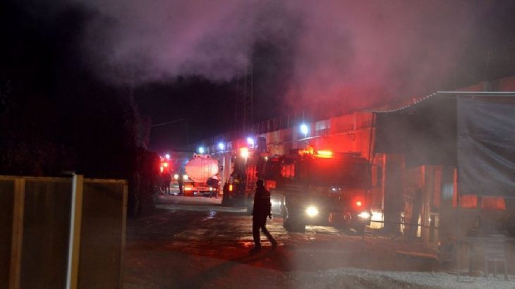 Adana Yüreğir'de pamuk yağı fabrikasında yangın!