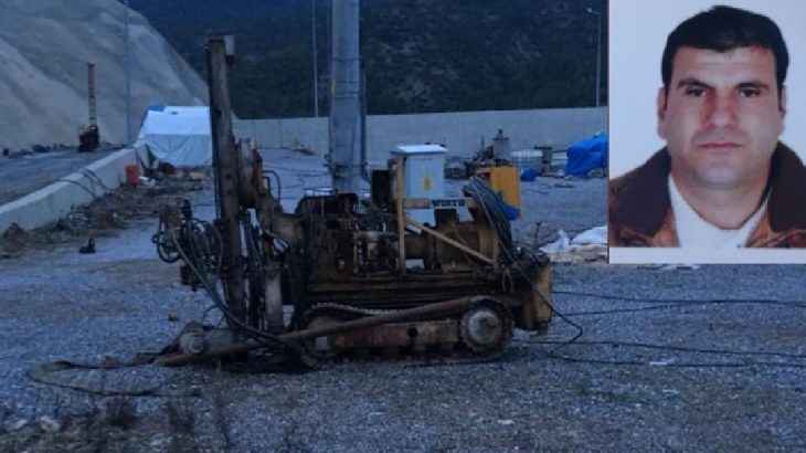 Antalya Gazipaşa'da iş cinayeti: Baraj inşaatında sondaj makinasına sıkışan işçi hayatını kaybetti