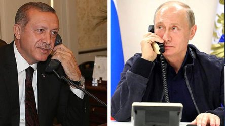 Erdoğan ile Putin İdlib'i konuştu