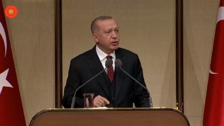 Erdoğan patronları 'sadaka' vermeye çağırdı