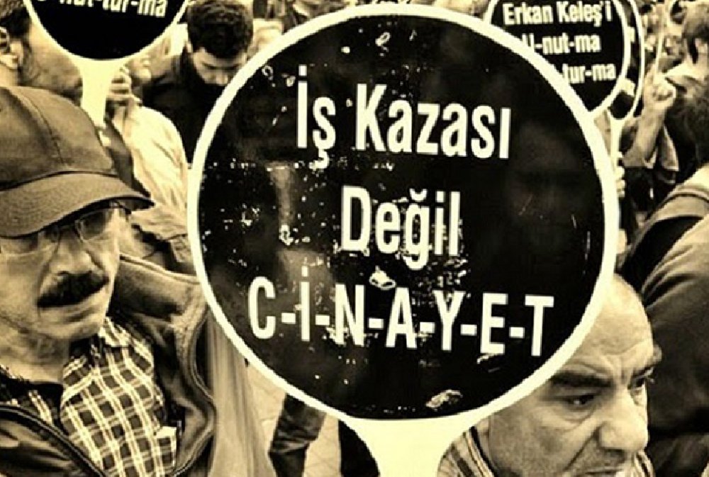 Çimento fabrikasında çalışan 39 yaşındaki işçi elek taşıma bandına sıkışması sonucu yaşamını yitirdi