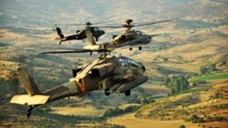 İsrail helikopterleri Kuneytra'da Suriye ordusu noktalarına saldırdı