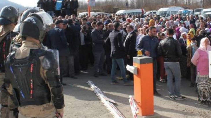 Ordu İlküvez'de çöp protestosu: 6 gözaltı