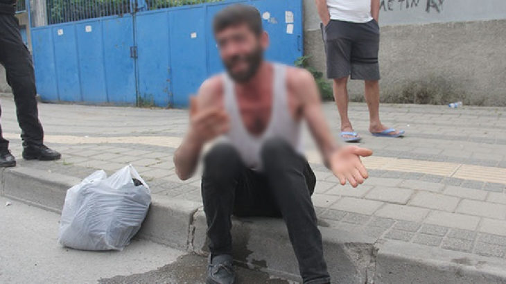 Adana'da geçim sıkıntısı çeken bir yurttaş kendini yakmak istedi