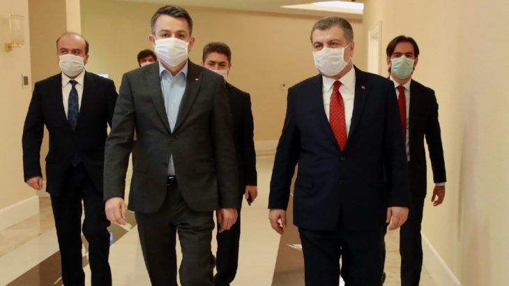 Koca ve Pakdemirli'den salgın ve tarım toplantısı