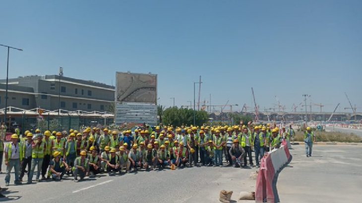 Limak'ın Kuveyt'teki şantiyesinde işçilerin eylemleri sürüyor