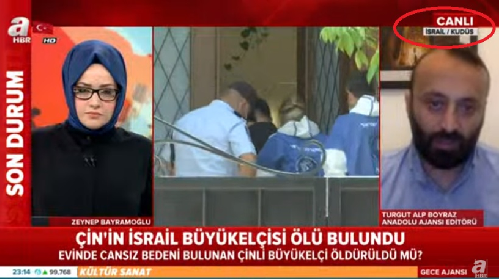 A Haber Kudüs’ü İsrail’e bağladı