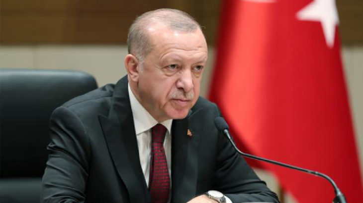 Erdoğan telekonferansla 