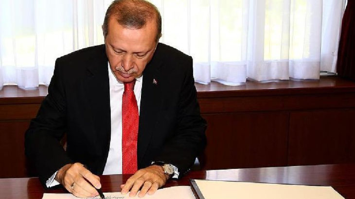 Erdoğan'dan iki bakanlığa atama