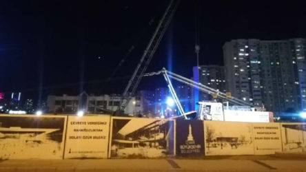 İzmir Karşıyaka'da iş çinayeti: Opera inşaatında devrilen vincin altında kalan işçi hayatını kaybetti