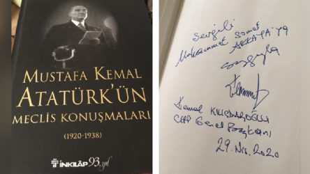 Kılıçdaroğlu'ndan Genç İmam Hatipliler Derneği Başkanı'na kitap hediyesi