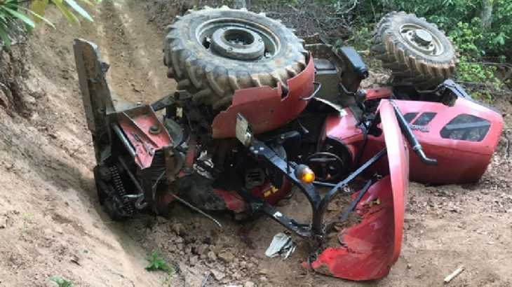 Orman işçilerini taşıyan traktör devrildi: 1 işçi hayatını kaybetti