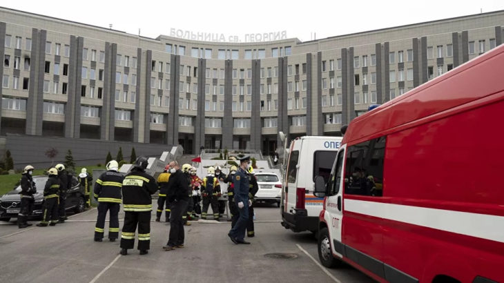 Rusya'da koronavirüs hastalarının da tedavi olduğu hastanede yangın