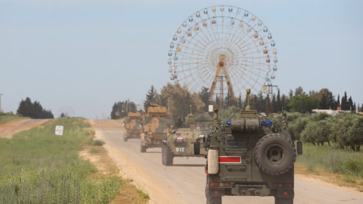 İdlib'de Türk-Rus 8. ortak devriyesi yapıldı