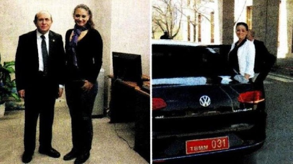 Kuzu 'Hanım Ağa'yı Meclis'te makamında ağırlamış