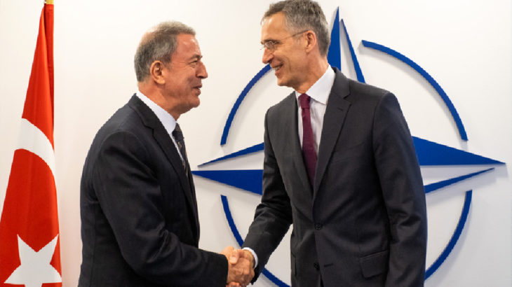 Hulusi Akar, NATO Genel Sekreteri ile telefonda görüştü