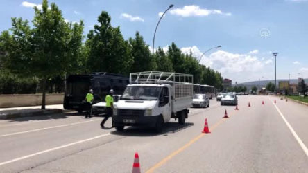 Çorum'da dronlu trafik denetimi: 7 sürücüye 'gürültü kirliliği' cezası yazıldı