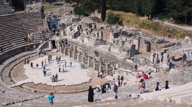 Efes Antik Kenti'ne koronavirüs kotası
