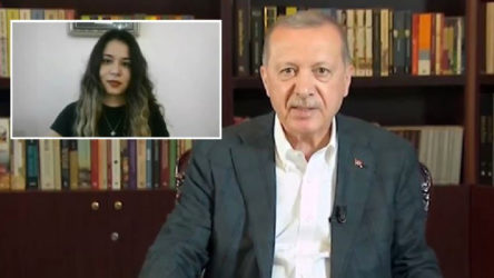 Öğrenciler Erdoğan'a 'Oy moy yok size' deyince yayın yorumlara kapatıldı
