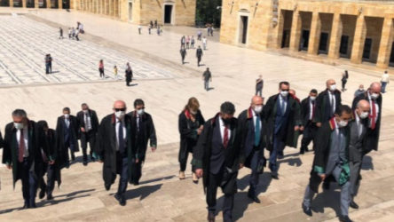 Baro başkanları ablukada, Metin Feyzioğlu Anıtkabir yolunda