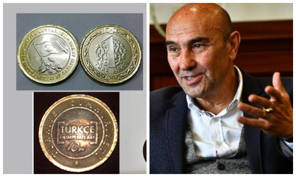 'İzmir bayrağı ve parası' tartışmaları: TC'yi silenler, FETÖ'ye para bastıranlar...