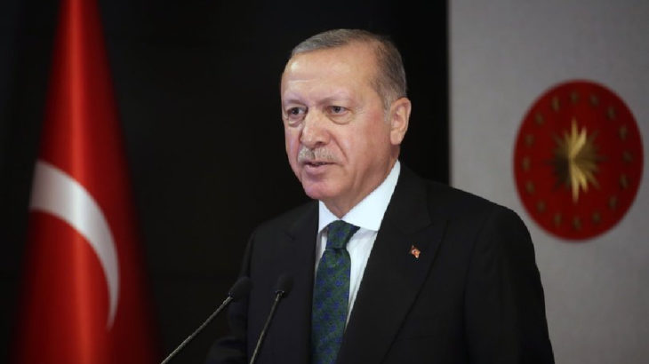 Sokağa çıkma yasağını kaldıran Erdoğan, yine telekonferansla açılış yaptı