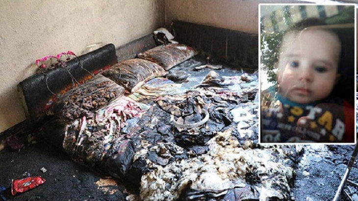Denizli Baklan'da yangın: 5 aylık bebek hayatını kaybetti