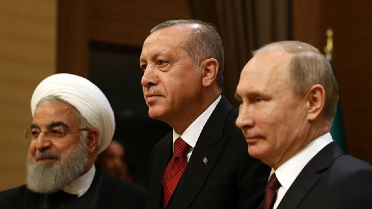 Erdoğan-Putin-Ruhani zirvesi sona erdi: Ortak açıklama yapıldı