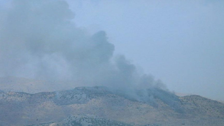 Hizbullah, İsrail'in kuzeyini top ve füzelerle vurdu