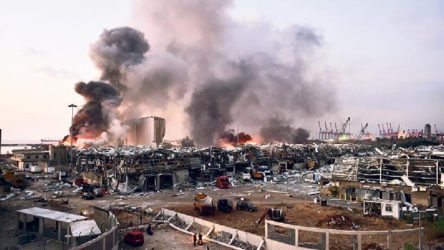 Beyrut Limanı'ndaki patlamayla ilgili 3 kişi hakkında kırmızı bülten