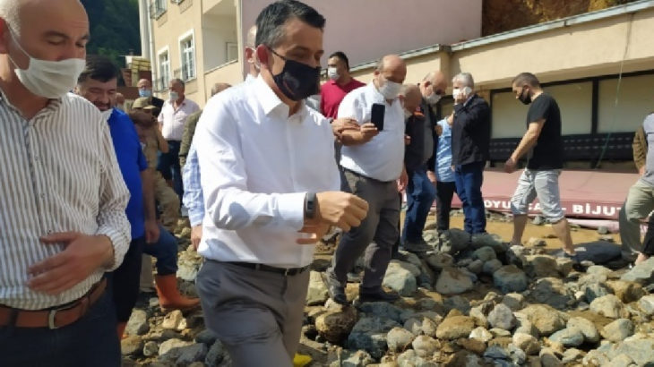 Pakdemirli'den Giresun açıklaması: İlk defa böyle büyük bir doğal afet görüyorum